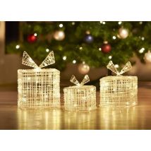 Nampook Lumières de Noël - 90 LED - 3 pièces de tailles différentes