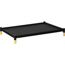 Lit PawHut pour animaux de compagnie en tissu Textline D04-213