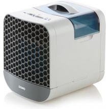Refroidisseur d'air Mini - Domo - Compact - 2 vitesses - Réservoir 0,75 L - Blanc