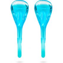 Soft & Silky - Ice globes - Blue - 2 Pack - Ice roller - Massage du visage - Chaud/froid - Ice roller visage - Dermaroller - Face roller - ice face - Beauty Roller - Ice roller