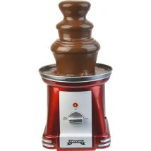 Gadgy - Fontaine à chocolat - Fondue au chocolat - Nettoyage facile - 90 Watt - Rouge