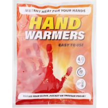 Chauffe-mains - pack de 4 - 10 heures de chaleur pour les mains - chaleur instantanée - chauffe-mains - pack de chaleur