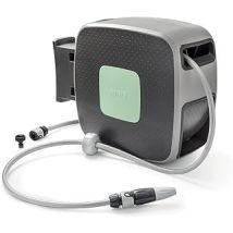 GF Rewall Style Wall Hose Box 35m x 1.5m - Gris - Automatiquement rétractable