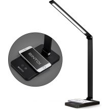 Bintoi® DL200 - Lampe de bureau LED - Lampe de lecture - Lampe de chevet - Touch Control - Dimmable - Lumière blanche et chaude