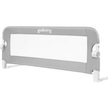 Barrière de lit pliable - Goliving - Barrière de Sécurité - 120 x 45 cm - Gris