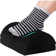 Avalo Footrest Desk Fabric - noir