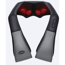 Masseur - Life products - Coussin de Massage Shiatsu - Sans fil Rechargeable - Noir