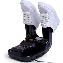 Sèche chaussures - PuroTech - Chaufferette - Fonction ozone - Extension incluse - Minuterie - Noir