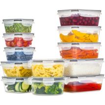 Stosh Freshness trays - Meal Prep Trays - Freezer trays - Food container - 12 pieces - Plastic - BPA free