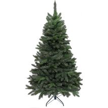 Arbre de Noël artificiel complet 180 cm (PE + PVC) - PristinePine Batis - Socle métallique - Montage rapide - 538 branches - 30 ans