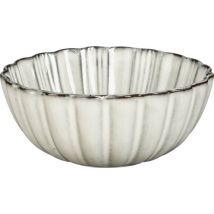 Mica Decorations Bol Corfu - H9 x Ø17 cm - Céramique - Gris
