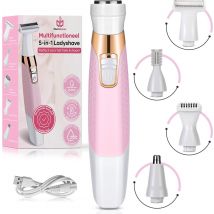 MoreWomen® 5-in-1 - Ladyshave - rasoirs pour femmes - tondeuse à sourcils - rasoir femme
