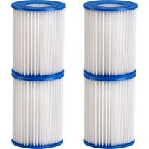 4x Pool Filter Size I 79x89mm Type I Washable Filter Cartridge Washable Pool