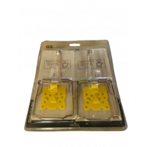 Pièges à souris GS en bois - 2 pièces