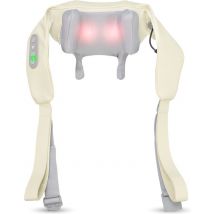 Nuvance - Coussin de massage pour les bras, le dos et les jambes Blanc