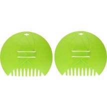 Kinzo Garden Leaf Grabs - 2 pièces - pour ratisser les feuilles et les déchets de jardin ensemble