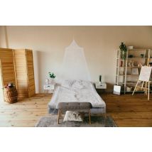Moustiquaire 60x250x1000 cm - 2 Personnes - Filet anti-moustique - Polyester - Blanc