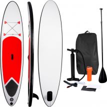 SUP Board Gonflable Rouge/Blanc