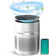 Samako - Airflow Pro - Purificateur d'air - Filtre Hepa 13 pro - Fièvre des foins, allergies aux animaux, acariens - Indicateur de qualité de l'air - Purificateur d'air - Dutch app - Mode sommeil