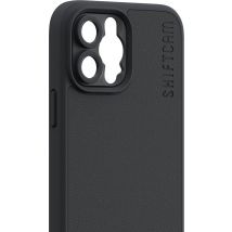ShiftCam iPhone 13 Pro case - étui rigide pour lentilles LensUltra - cuir végétalien - anti-rayures - résistant à l'eau - résistant aux chocs - adapté à l'iPhone 13 Pro - anthracite