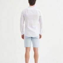 William de Faye Linen Shirt - Blouse Hommes Taille M