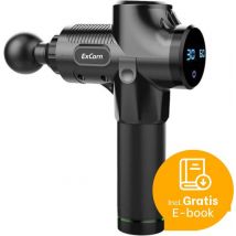 Pistolet de massage ExCorn - Massage par chocs et vibrations - Pistolet de massage professionnel - Pistolet de massage - 30 positions E-BOOK