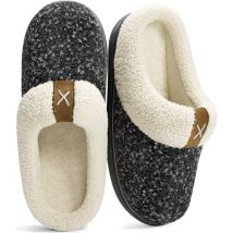 Chaussons Dames - Chaussons - Taille 36/37 - Noir - Antidérapant - Comfeet