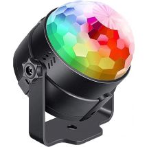 Achaté Lampe disco avec télécommande - Party Lights - Disco Ball - Discoverlichting - Disco Lamp
