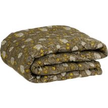 Couverture d'édredon de la collection In the Mood - L180 x B130 cm - Coton - Vert