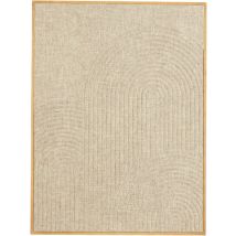 Mica Decorations Mista Décoration murale - L60 x L3 x H80 cm - 100% FSC - Mdf - Brun