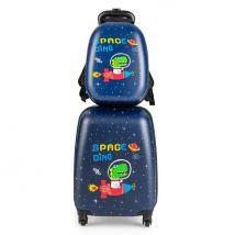 Ensemble de valises pour enfants Coast 2 pièces - 30/40 cm - Bleu marine