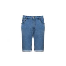Short en jean élégant pour homme - taille L - bleu clair