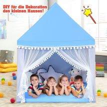 Tente enfant Coast Maison de jeux Maison de jeux Princesse Tente enfant Princesse Bleu
