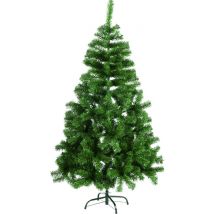 Sapin de Noël artificiel sapin argenté - 120 cm