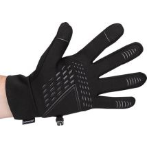 Dunlop Touchscreen Gloves L - Gant chaud à écran tactile - Gant de sport - Unisexe - Noir