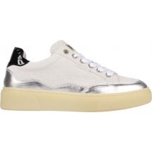 Bullboxer - Sneaker - Femme - Blanc - Argent - 39 - Baskets