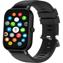 Nuvance - Montre intelligente de luxe ZL54 - pour hommes et femmes - Android & IOS - écran tactile - écran HD IPS - IP67 Waterproof - noir