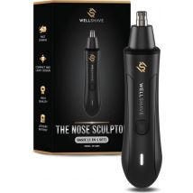 Wellshave Tondeuse à poils de nez Basic - Tondeuse à poils de sourcils et d'oreilles - Tondeuse à poils de nez pour hommes