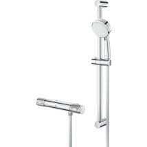 Kit de douche - GROHE - Mitigeur, bar coulissante et douchette