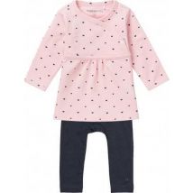 Ensemble de vêtements Noppies 2 pièces Rose clair Taille 56