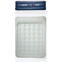 Lit gonflable 2 personnes avec pompe intégrée LifeGoods sac de transport et kit de réparation inclus