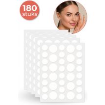 Nuvance Patch boutons - 180 pièces - Convient à 6 types d'acné - Invisible et protecteur - Blanc