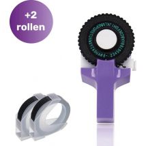 Junior Lettertang - Incluant 2 rouleaux - Etiquette - Imprimante - Fabriquant - Rédacteur - Etiquettes