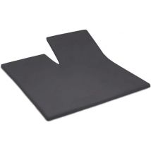 Cinderella Drap-housse à une pièce - éponge - jusqu'à 15 cm - 160x200/210 - Anthracite