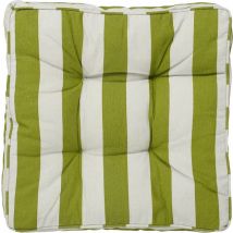 Coussin de matelas Osborn de la collection In The Mood - L47 x L47 cm - Coton - Vert