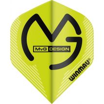 Joueur Mega Standard MVG Volants de fléchettes vertes 1 jeu