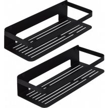 Witts Shower Rack - 2 PiecesLayer - Support de douche sans perceuse - Support de douche suspendu - Support de douche - Inoxj