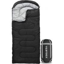 Vertrex Peak Comfort Mummy Sleeping Bag Extra Warm - Sacs de couchage adultes - Camping - Black
