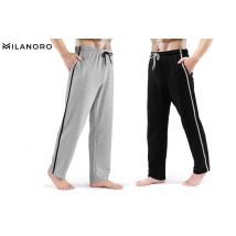 Ensemble de 2 pantalons de jogging Milanoro - Taille L - Noir et gris clair