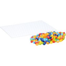 Eddy Toys Plug-in Mosaic - Kit de bricolage - avec exemples - 230 pièces